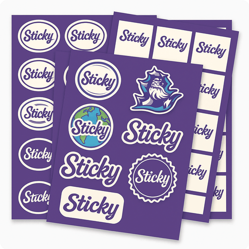 Sticky Studio – naklejki od ręki DRUKARNIA CAŁODOBOWA