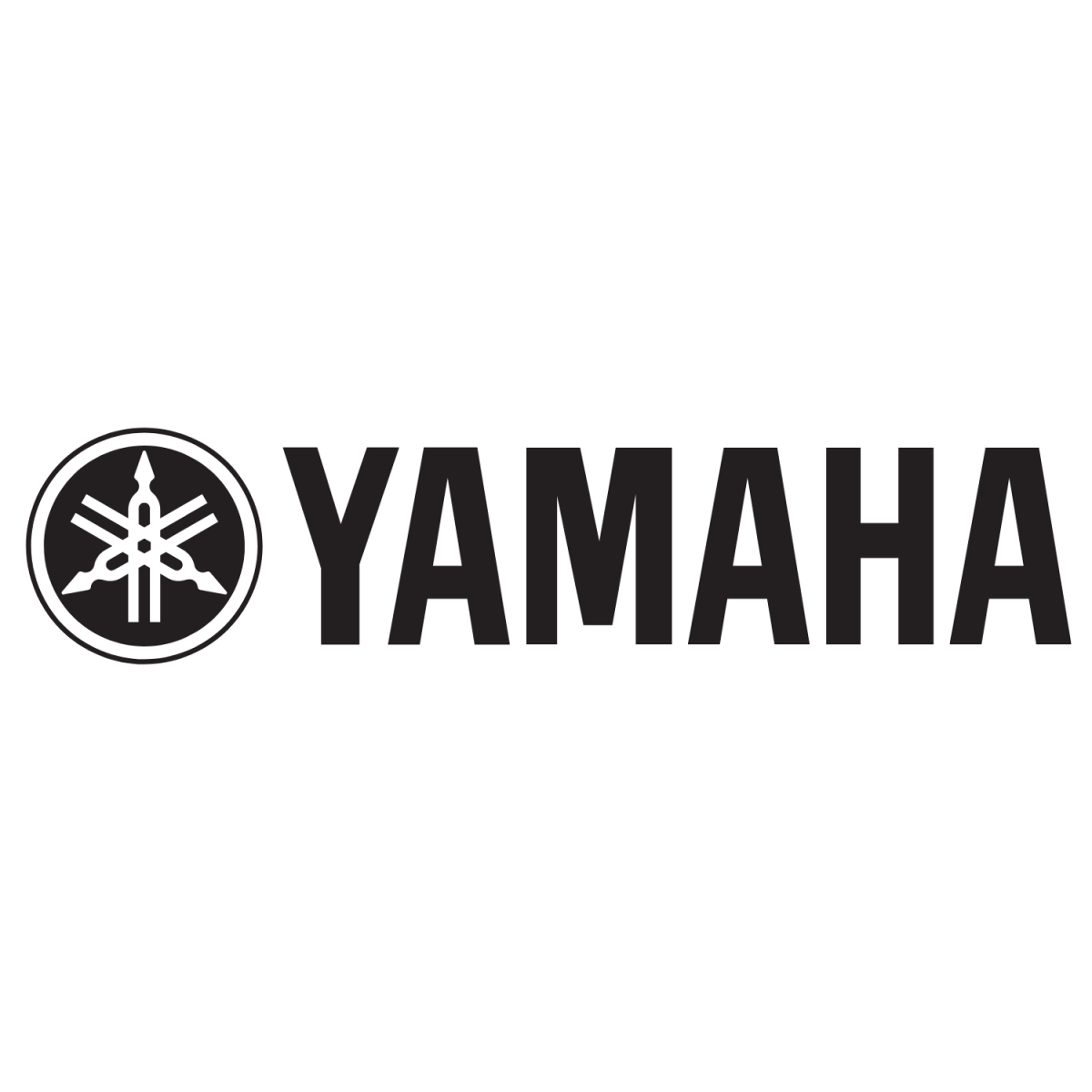 Naklejka YAMAHA na auto samochód WYTRZYMAŁA FOLIA SAMOCHODOWA 10 cm
