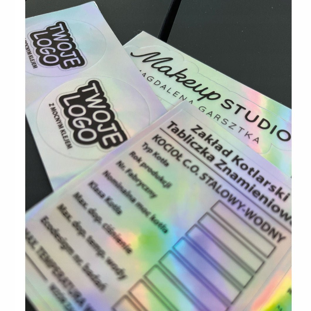 Naklejki Hologramowe na Folii HOLO Premium Quality