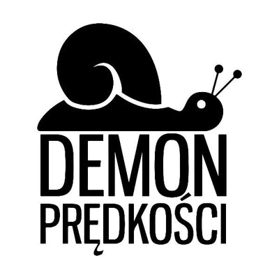 DEMON PRĘDKOŚCI naklejka na samochód Sticky Studio