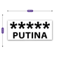 Naklejka 8 gwiazdek Putina na samochód lub auto Sticky Studio