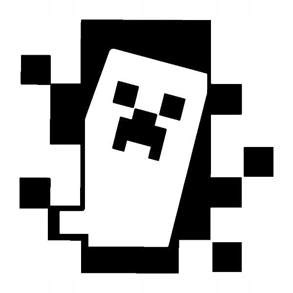 Naklejka foliowa dla dzieci Minecraft Sticky Studio