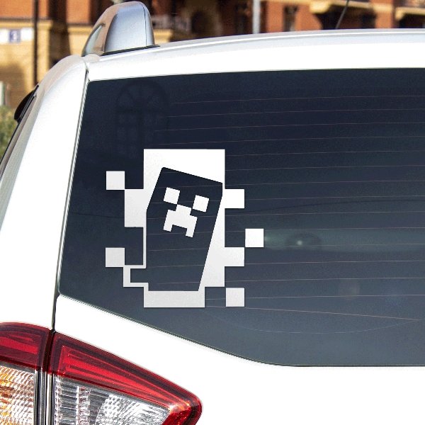 Naklejka foliowa dla dzieci Minecraft Sticky Studio