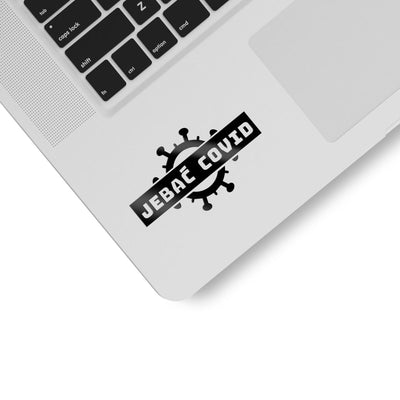 Naklejka JEBAĆ COVID na auto, motor wodoodporna Sticky Studio