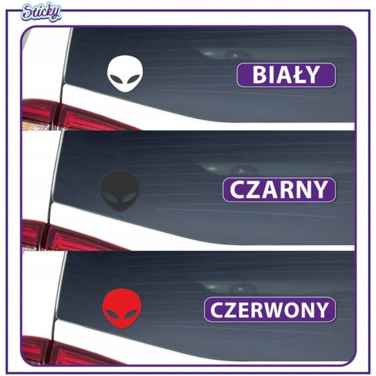Naklejka na auto dla Szefa Kuchni Grill Party Sticky Studio