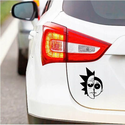 Naklejka na auto Rick and Morty bajka Sticky Studio
