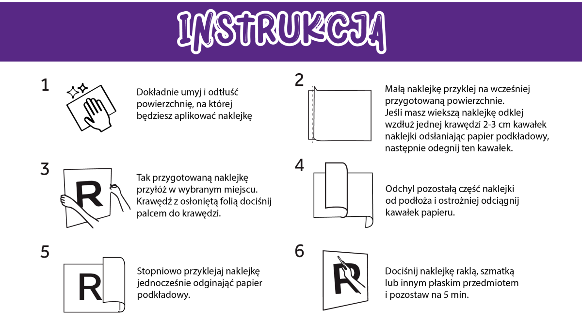 Naklejka napis Halloween ozdoby na drzwi Sticky Pirk Spark