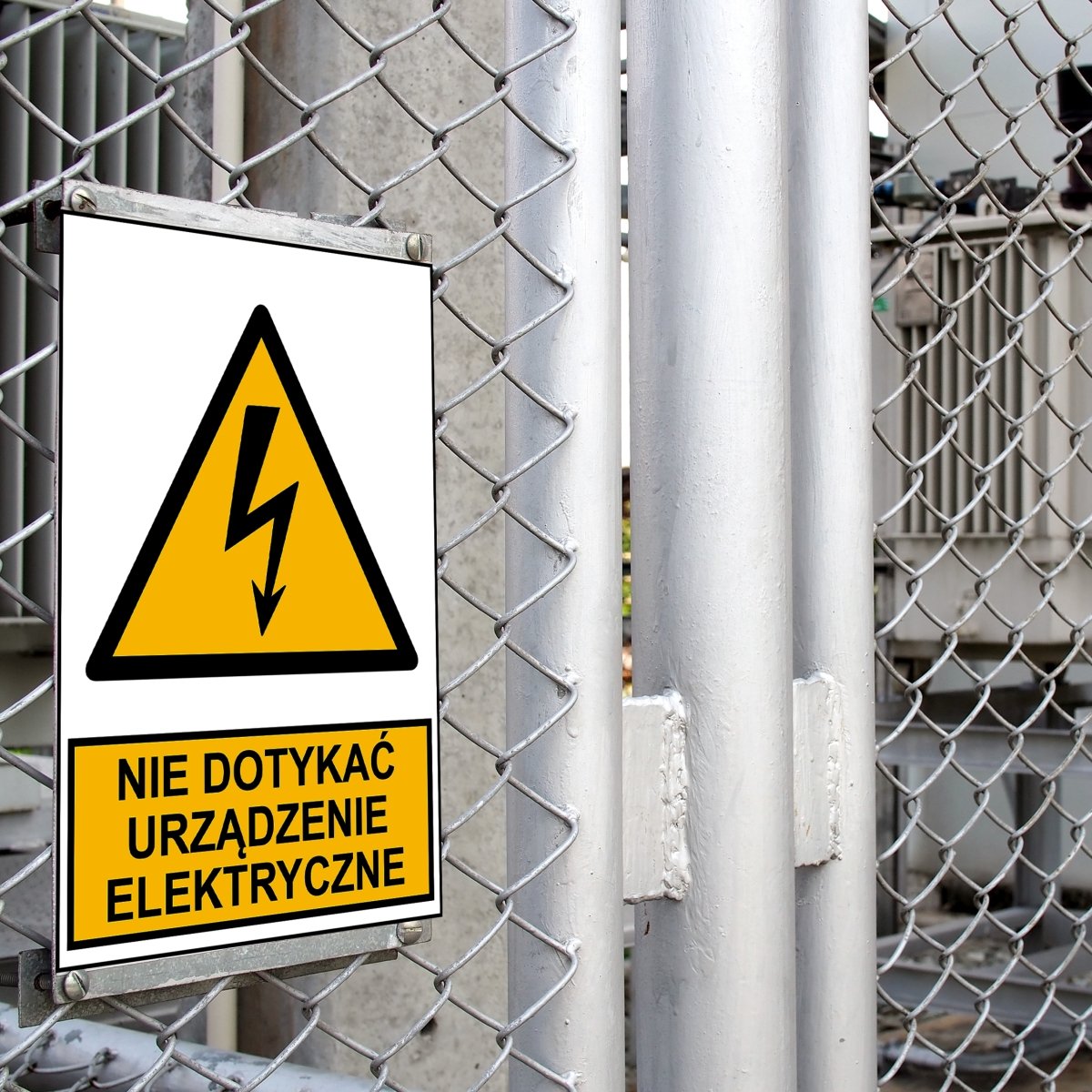 Naklejka Nie Dotykać urządzenie elektryczne 40 szt Sticky Studio