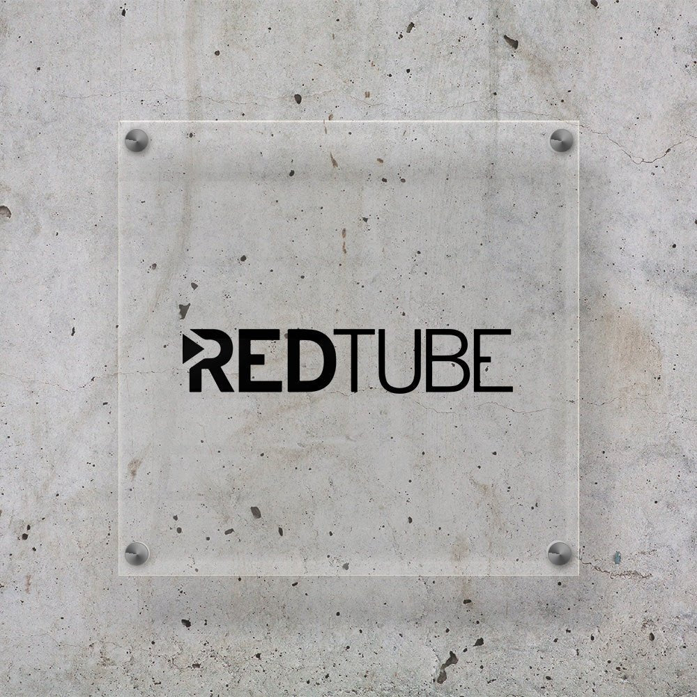 REDTUBE filmy dla dorosłych Naklejka wodoodporna na szybę czarna Sticky Studio