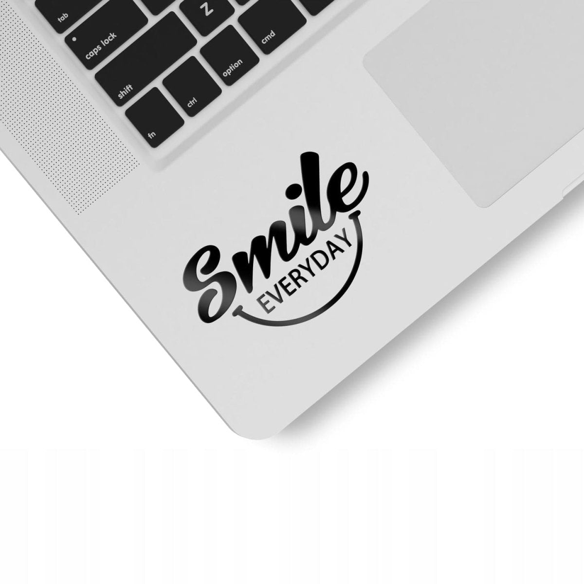 SMILE EVERYDAY uśmiechaj się codziennie naklejka na auto wodoodporna Sticky Studio