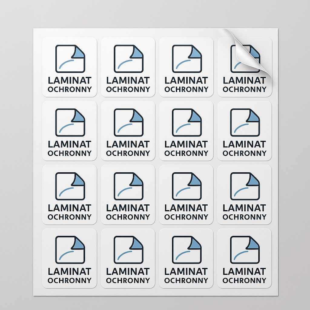 Naklejki z laminatem ochronnym – trwałość, na którą zasługujesz