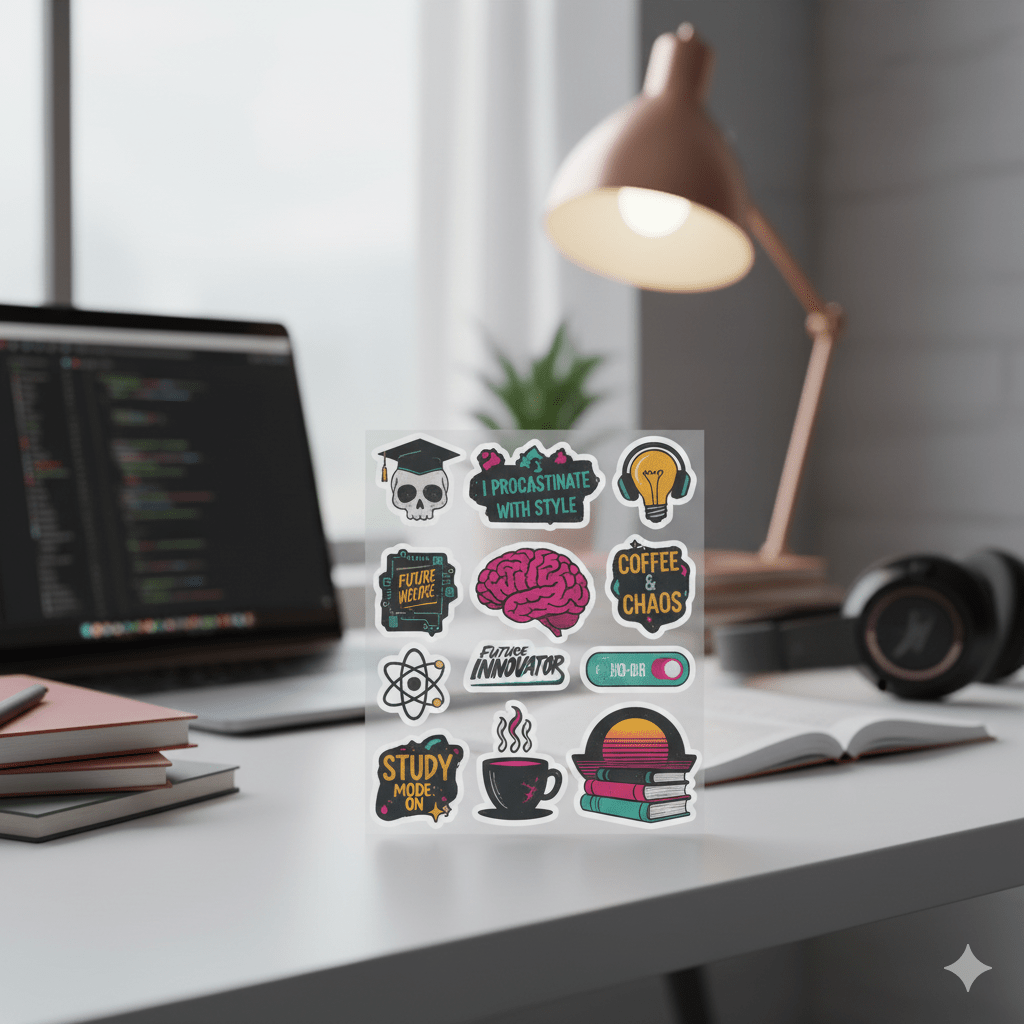 Papierowe naklejki dla niepublicznych liceów – porządek, estetyka i promocja szkoły