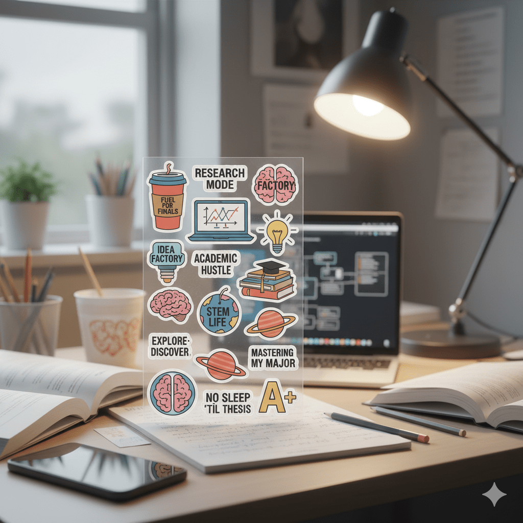 Papierowe naklejki dla niepublicznych uczelni – promocja i identyfikacja marki akademickiej