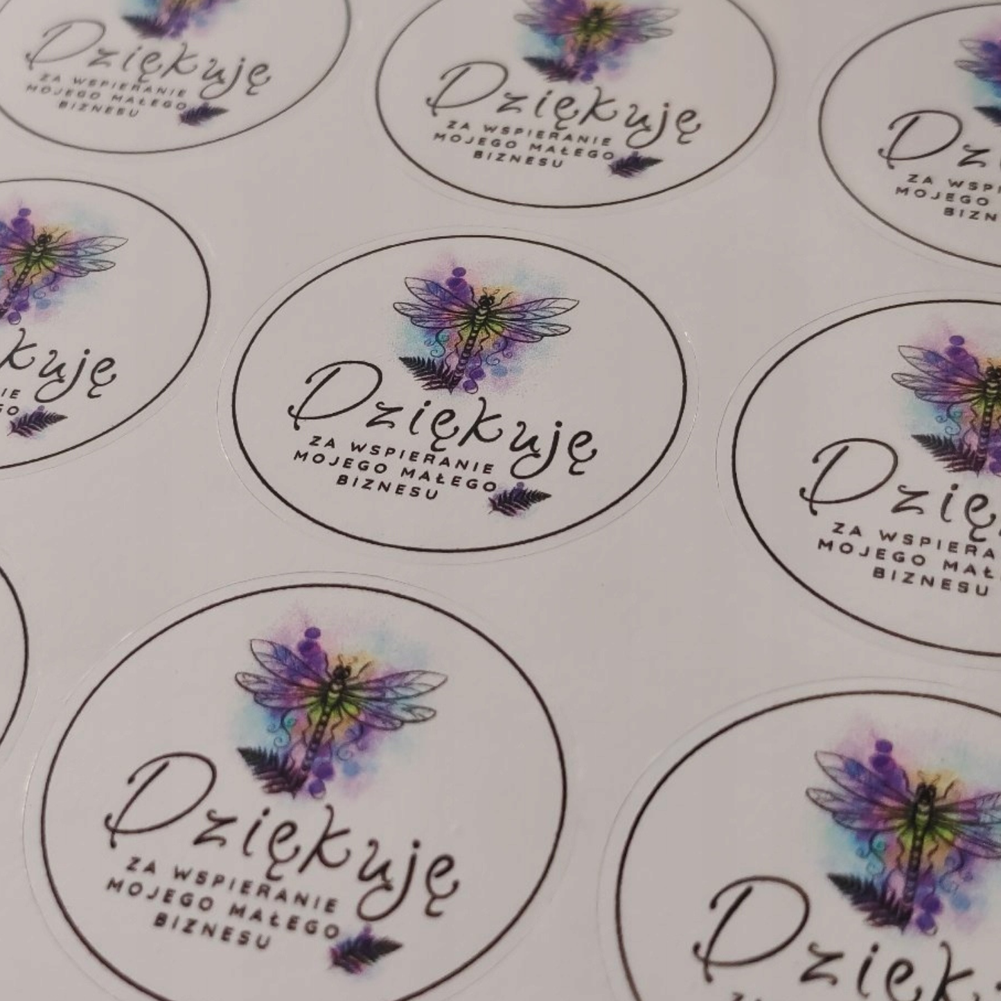 Naklejki Foliowe na Arkuszu KissCut