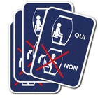 naklejki na kolejki górskie naklejki francja wyciąg krzesełkowy BHP