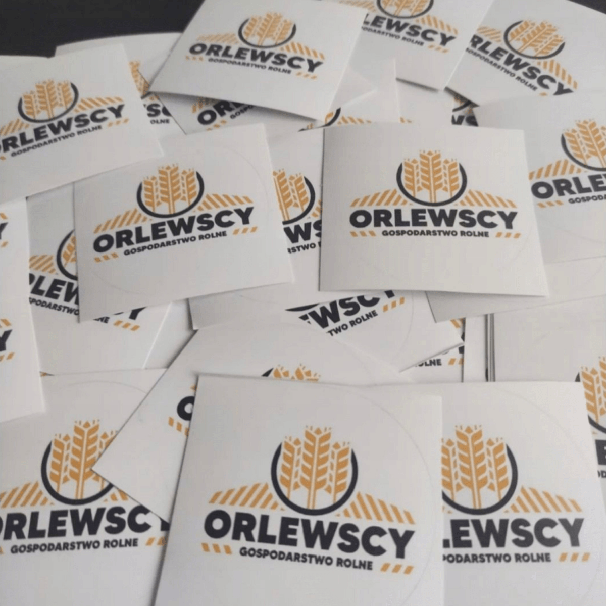 Naklejki Foliowe wodoodporne na sztuki