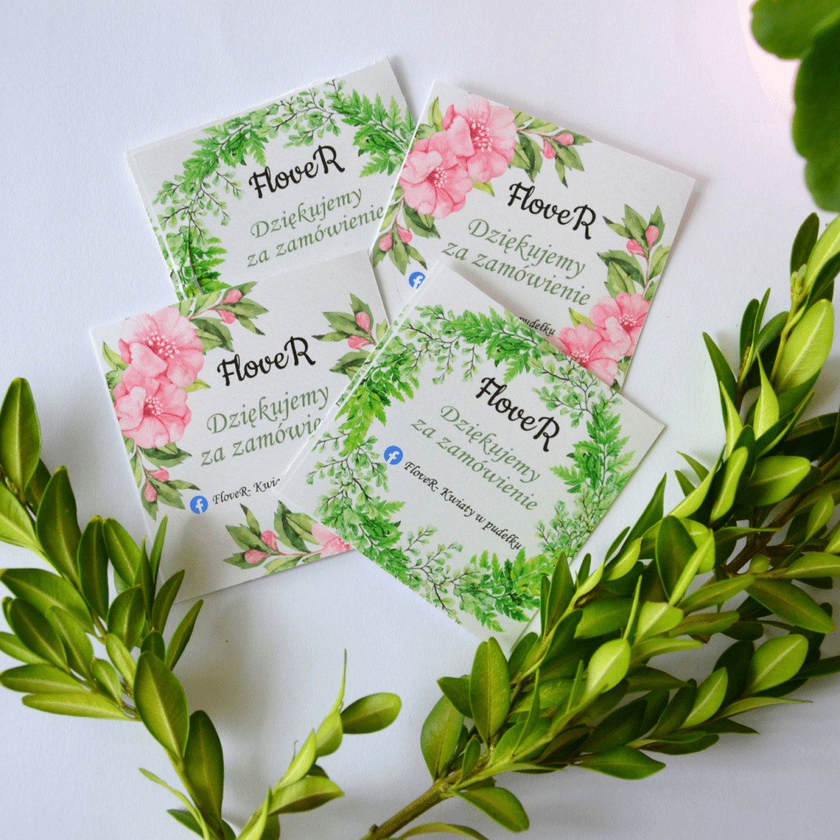 Naklejki Foliowe wodoodporne na sztuki