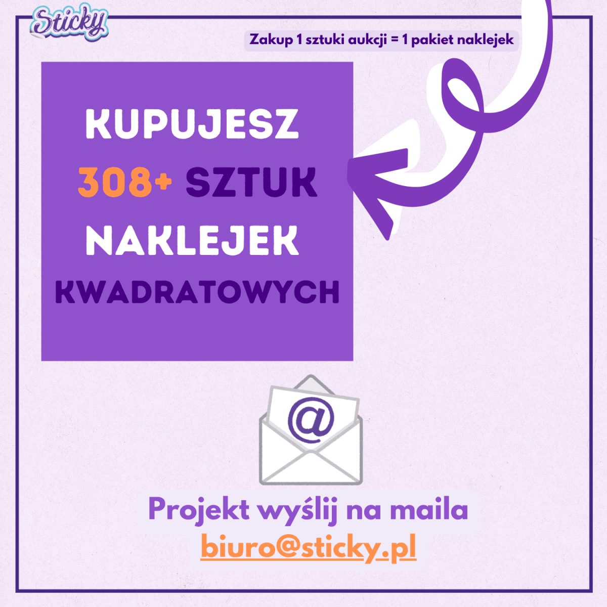 NAKLEJKI REKLAMOWE Z LOGO DOWOLNY NADRUK 4CM LOGO własny WZÓR+TEKST KREATOR