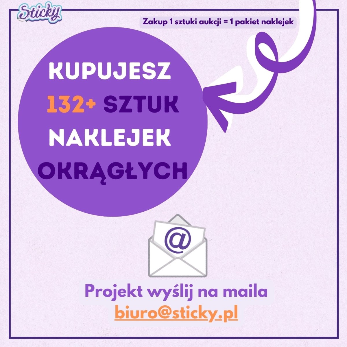 naklejki firmowe z własnym logo okrągłe 