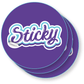 Okrągłe Naklejki Foliowe na produkty Premium Sticky Studio